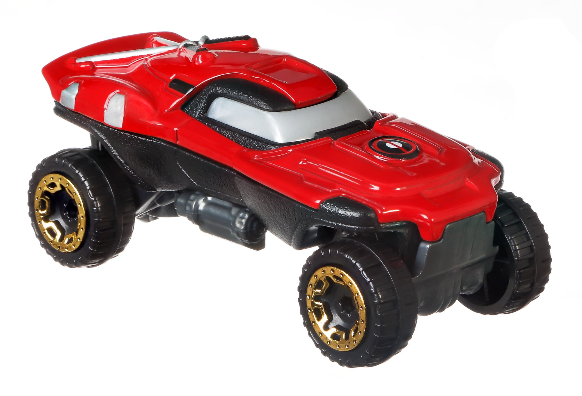 Hot Wheels Marvel Character Car Deadpool Die-Cast Vehicle
