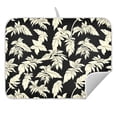 thumbnail image 5 of Ryvnso Palm Leaf-c2 Dish Drying Mat for Kitchen Countertop 16x18 Small Dish Pad Drainer Rack Dish Sink Mats, 5 of 7