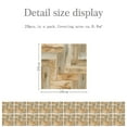 thumbnail image 2 of Waterproof Backsplash for Kitchen 20x20cm Tile Stickers Self-Adhesive Floor Tile PVC Wall Tile DIY Tile Decals, 20 Sheet, 2 of 5