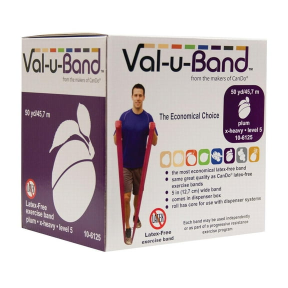 Latex Free Exercise and Fitness Band - 50 yard