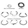 thumbnail image 4 of Vocoste 8 PCS Black Choker Necklaces for Women Classic Choker Necklaces Set, 4 of 7