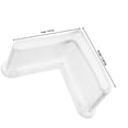 thumbnail image 2 of SWETRACE 8Ud Tapones De Goma Para Patas De Muebles Con En L Para Uso En Hogar, 2 of 8