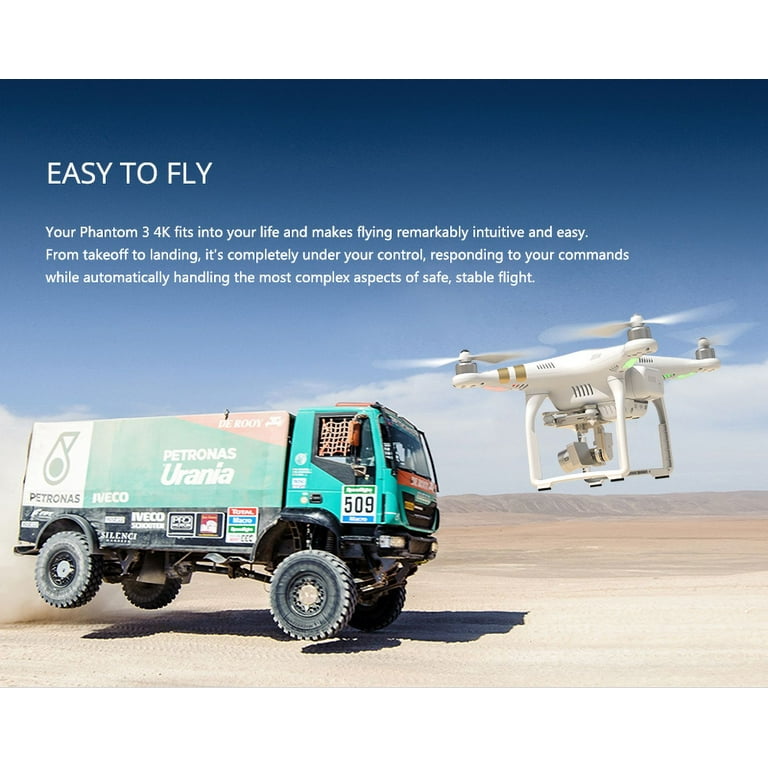 DJI PHANTOM 3 4K QUADCOPTER - Walmart.com