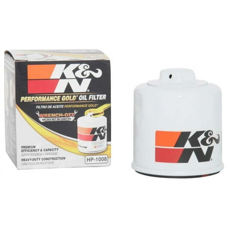 K&N Premium Oil Filter: Designed to Protect your Engine: Fits Select INFINITI/MAZDA/NISSAN/SUBARU Vehicle Models (See Product Description for Full List of Compatible Vehicles), HP-1008