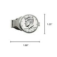 thumbnail image 3 of UPM Global 13005 Proof JFK Half Dollar Silvertone Coin Money Clip, 3 of 3