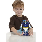 Transformers Playskool Heroes Rescue Bots Energize Chase The Police-Bot Action Figure, Ages 3-7