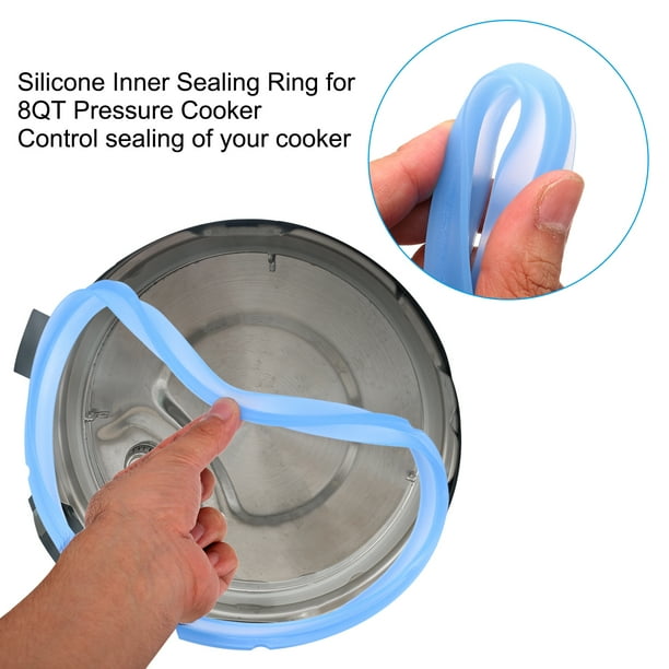 Uxcell Pressure Cooker Sealing Ring Silicone Gasket Cap Float