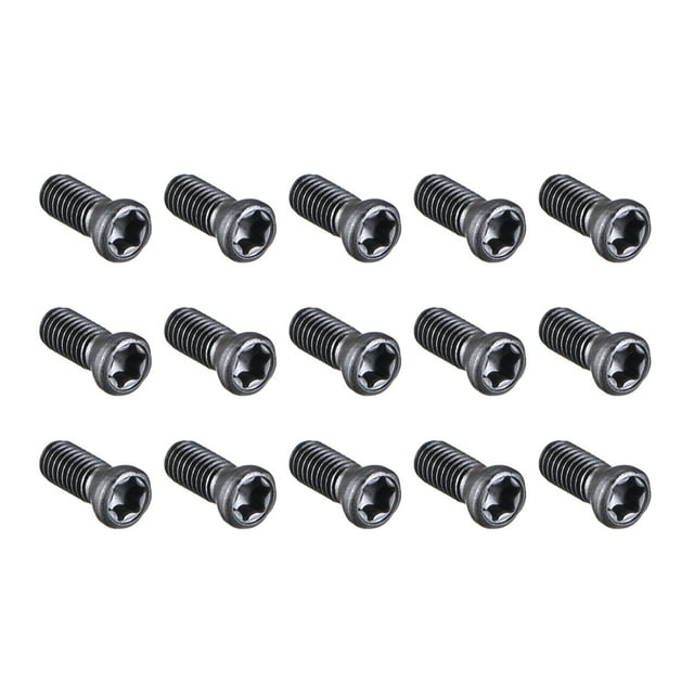 Tornillos Torx M3x8mm para reemplazar insertos de carburo CNC Torretas 15pcs