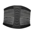 thumbnail image 2 of Trainador de cintura Supportación lumbar Cinturón de soporte Elástico Buredura baja de la espalda Trimmer de cintura para pilates ejercicio deportivo XL, 2 of 8