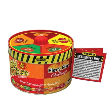Jelly Belly Beanboozled Firey Five Challenge Spinner Tin Game, 3.36oz