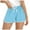 Light Blue, variant on Gubotare Girls Shorts Athletic Girls Summer Shorts Dance Short Breathable Safety Shorts,Black 2-3 Years