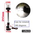 thumbnail image 1 of Marine Boat Yacht Stern Anchor Pure White LED Navigation Light All Round 360° DC 12V Waterproof Anchor Signal Light ,High Bright, 1 of 7