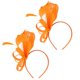 thumbnail image 1 of 2x Diadema de Cabellero Sombrero Floral de Malla 20 Vintaje para Mujer, 1 of 4