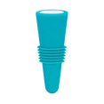 thumbnail image 1 of Tapón de botella de color silicona + tapón de acero inoxidable tapón de botella de bebida, 1 of 1