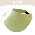 thumbnail image 2 of Sombreros con visera solar, gorra de golf plegable de ala ancha para mujer, sombrero de playa para mujer, sombrero de viaje con protección UV para mujer, ala ancha, 2 of 6