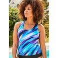 thumbnail image 6 of Swimsuits for All Women's Chlorine Resistant Racerback Tankini Top, 6 of 6