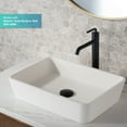 thumbnail image 6 of Ramus™ Single Handle Vessel Bathroom Sink Faucet with Pop-Up Drain in Matte Black (2-Pack), 6 of 11