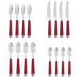 thumbnail image 1 of Mainstays Black Flatware Set, 1 of 7