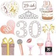 thumbnail image 2 of 30 Birthday Photo Props (32 Pieces), Funny Photo Props For Women 30th Birthday Party Photo Booth Props Decoration Props, 2 of 5