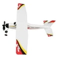 thumbnail image 2 of BRIGHTFUFU Avión planeador propulsado por banda elástica, juguete de espuma de plástico, modelo de avión, avión de balsa, juguete volador para exteriores, 2 of 7