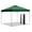 Green, variant on HYYOP10x10 Pop Up Canopy Tent, Easy Set up Outdoor Silver Coated Beach Gazebos, Carpas for Pool, Events, Parties, and Camping, Green.
