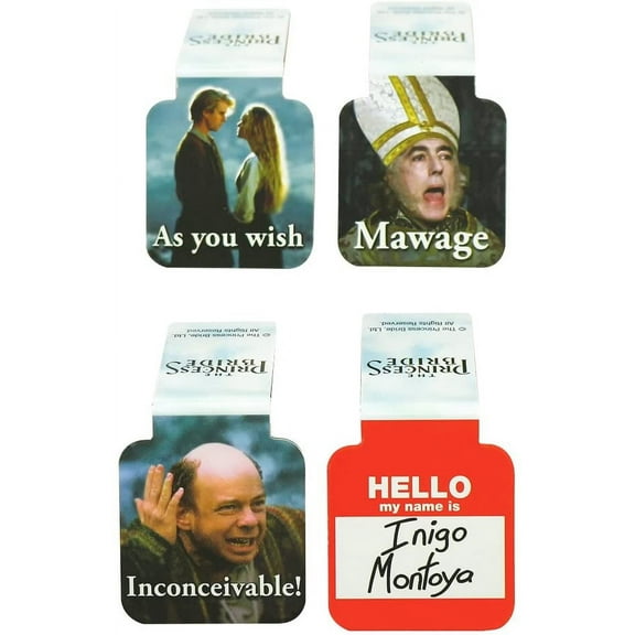 Princess Bride Magnetic Bookmark Set