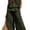 Army Green, variant on Women's Linen 2 Piece Outfits Sleeveless Ruffle Top Wide Leg Pants Summer Loungewear Beach Travel Sets