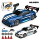 thumbnail image 1 of 1:24 Scale RC Drift Car 4WD 2.4GHz 30KM/H High Speed Racing Sports Toy Car with LED Lights, Racing Car and Drift Wheels 8602 - Blue, 1 of 1