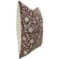 thumbnail image 4 of Fabdivine Throw Pillow Cover with Hand Block Print Decorative, 22"X22", Red, Gopi, 4 of 7