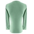 thumbnail image 5 of SNKSDGM Hauts à Manches Longues pour Femmes Décontractés Fins Chemises à Manches Longues Femmes pour l'Été Noir Mode Féminine Décontractée Côtelé à Manches Longues Col Rond T-Shirt Ajusté Haut S, 5 of 5