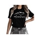 thumbnail image 2 of Women Life Is Adventure Funny Camping Hiking Outdoor Adventure Graphic Tees, 2 of 8