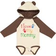 thumbnail image 3 of Inktastic I Love My Mommy Handprints Boys or Girls Long Sleeve Baby Bodysuit, 3 of 5