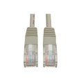 thumbnail image 1 of Eaton Tripp Lite Series Cat5e 350 MHz Molded (UTP) Ethernet Cable (RJ45 M/M), PoE - Gray, 25 ft. (7.62 m) - Patch cable - RJ-45 (M) to RJ-45 (M) - 25 ft - UTP - CAT 5e - molded, stranded - gray, 1 of 6
