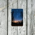 thumbnail image 5 of Starry Night Sky Retro Iron Sign - Deep Blue, Infinite Cosmic Design for Christmas Decor & Gifts, Perfect for Room Decor, 5 of 8