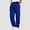 d-110Blue26, variant on Mens Hop Pants Casual Solid Color Track Workout Straight-leg Pants With Pocket Cozy Daliy Leisure Slacks Trousers