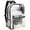 Black, variant on Deago Clear Backpack Heavy Duty PVC Transparent Backpack with Reinforced Strap College Workplace Security