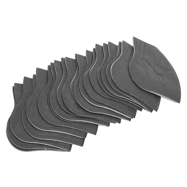Filtro Protector Facial Desechable, Filtro De Carbón Activado De Material Poliéster, Color Gris Para Accesorios De Filtro