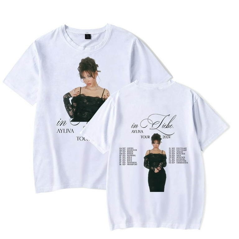 Ayliva In Liebe Tour 2024 T-shirt New Women Men Casual