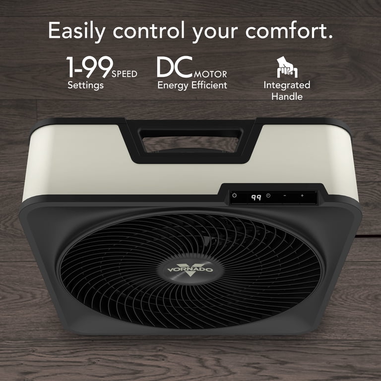 Vornado, Household Fan, Model 80X, 99-Speed High Velocity Fan