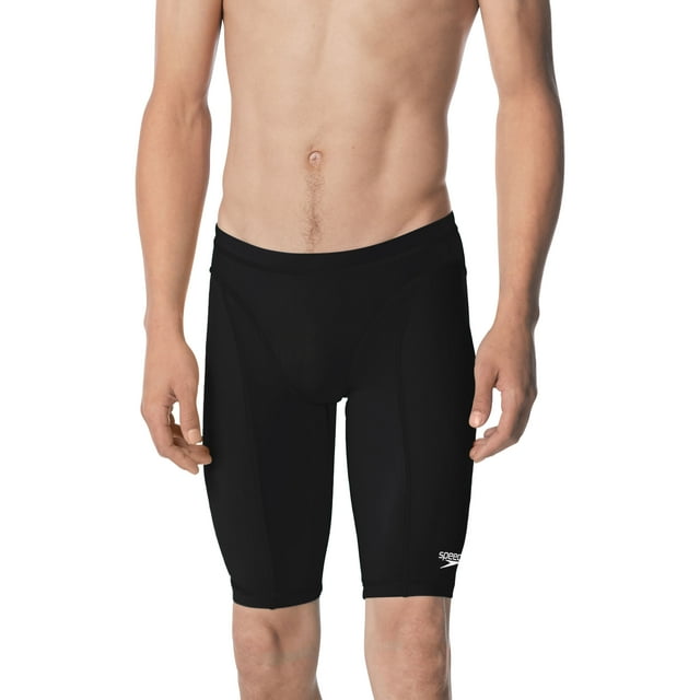 Speedo Men's Adult Speedo Vanquisher Solid Jammer - Speedo Black, Size: 32