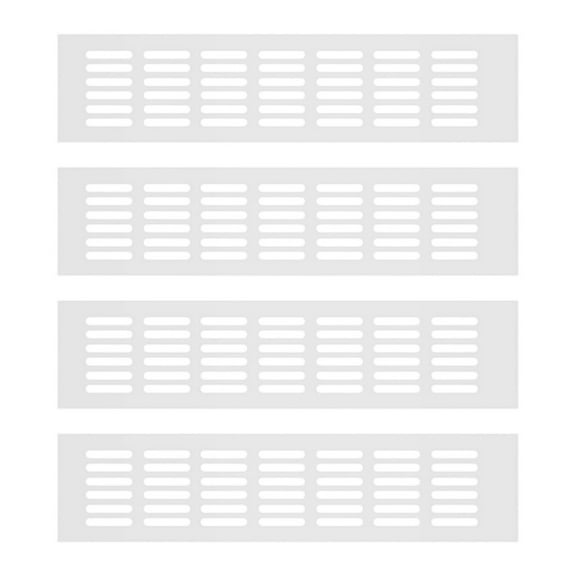 Modern Cabinet Vent Grilles Double Side Airflows Designs Ventilation Grilles set