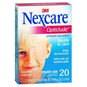 Nexcare Opticlude Orthoptic Eye Patch Regular 20 Units By Nexcare