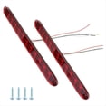 thumbnail image 1 of Paquete de 2 Luces Traseras de Freno de Remolque LED Rojas - 11 LED, para Barcos, Camiones y Remolques de 12 V, 1 of 5