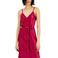 thumbnail image 2 of INC International Concepts Women's Side Slit Slip Dress Pink Size X-Small, 2 of 3