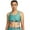 Radial Turquoise/White, variant on Under Armour HeatGear Authentics Mid Impact Branded Sports Bra Astro Pink/Black XL US 16