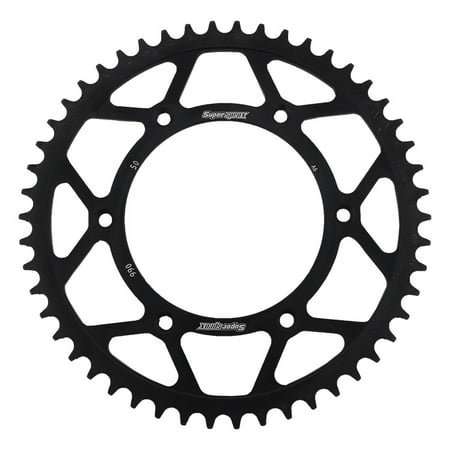 Rear Sprocket Cover - Supersprox RFE-990-50-BLK Rear Steel Sprocket Black For Husaberg 300 TE 11 12 13 14 15 16 17
