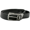thumbnail image 1 of Ermenegildo Zegna Ceinture Réversible Noire pour Hommes - 58, 1 of 1