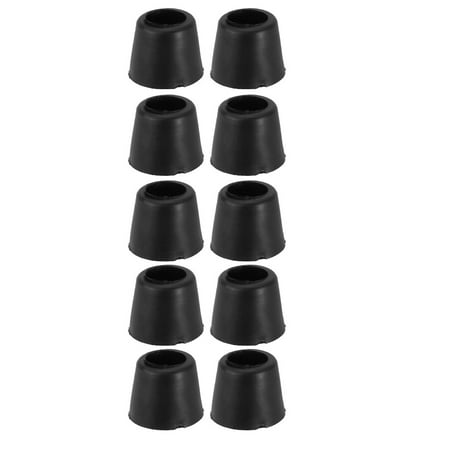 10 Pcs 12mm Height 15mm Dia Rubber Bumper Block For Sliding Glass