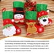thumbnail image 2 of Advancent Calcetín de Navidad tamaño pequeño diseño de escena interior colgantes DIY regalo bolsa de dulces Kits de decoración para fiestas Papá Noel, 2 of 6