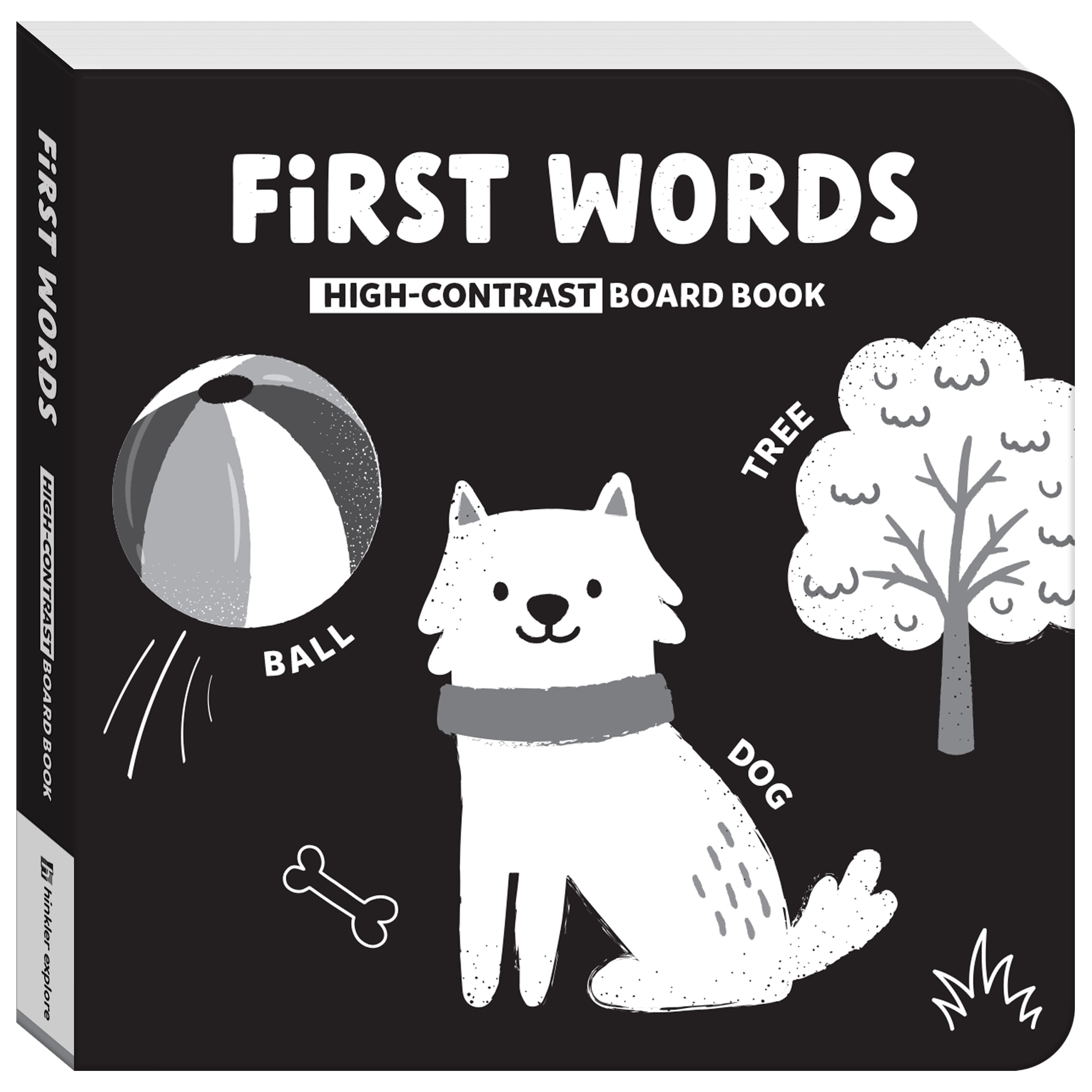 Building Block Baby's First Learning: Library High Contrast, Board Book 10 Pages